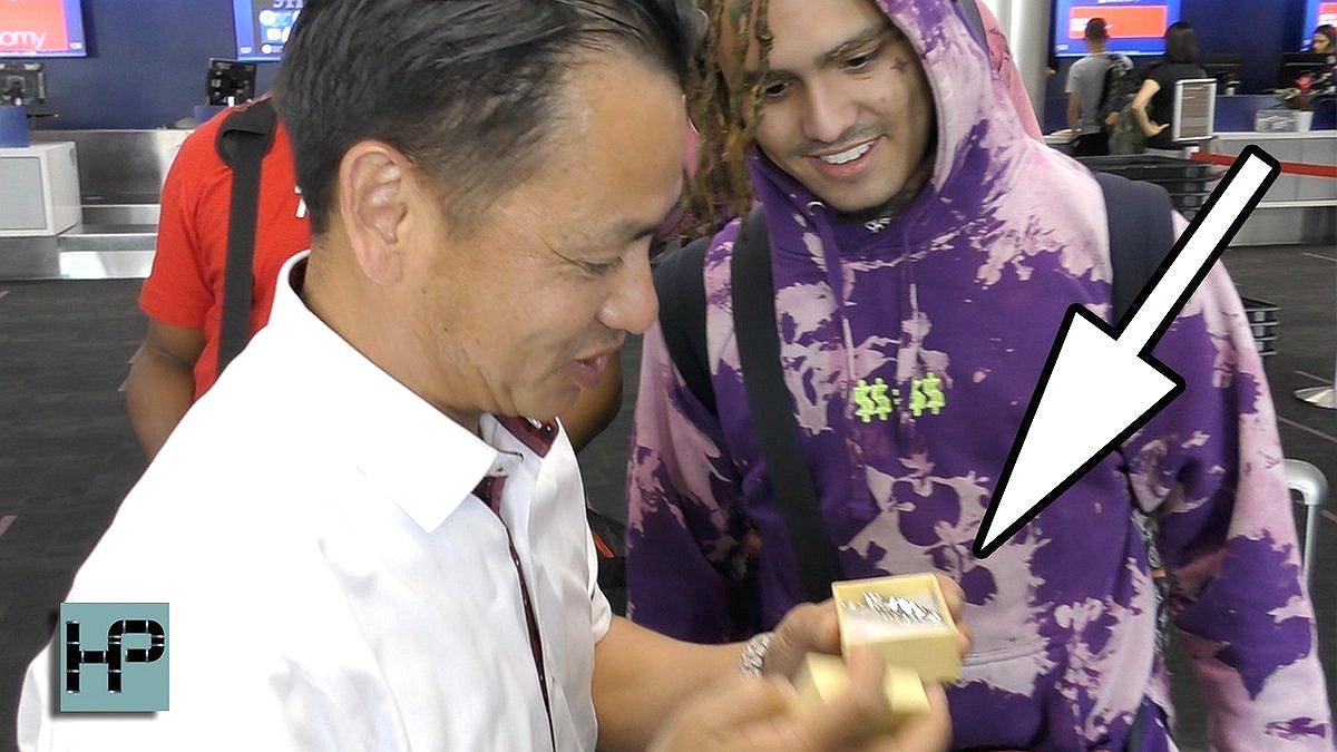 JDTK-Lil Pump's Hand Prong set Diamond Grill - Johnny Dang & Co