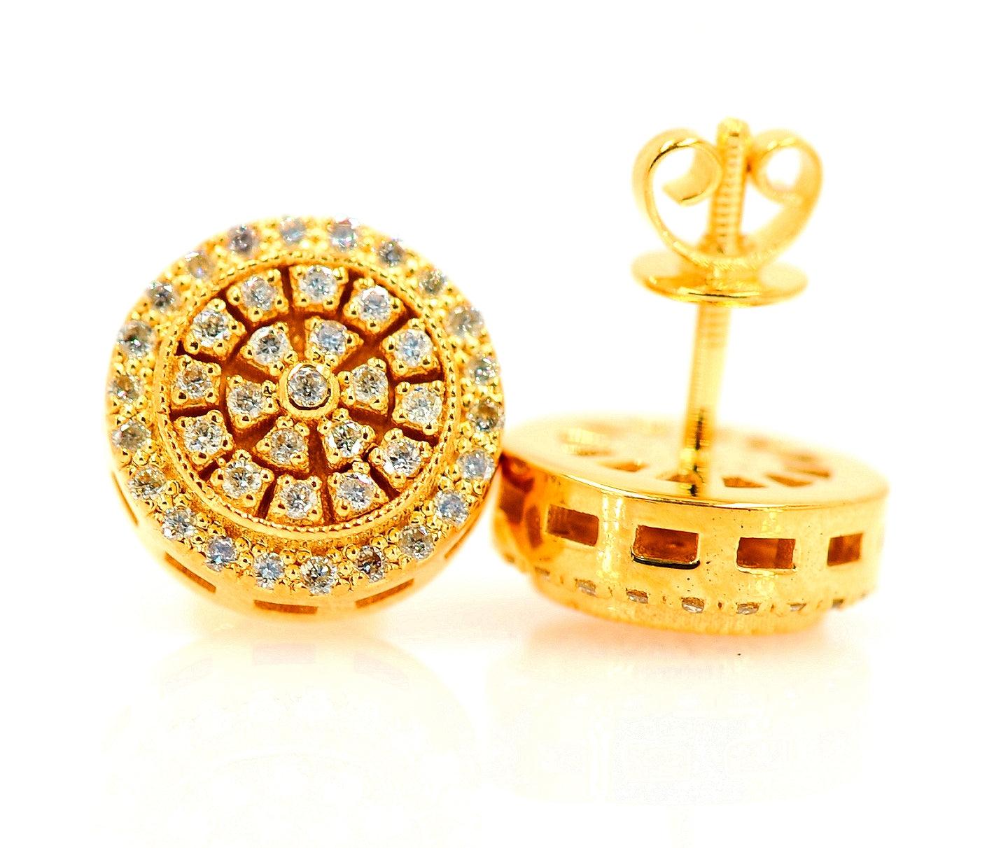 0.50CT Diamond Earrings - Johnny Dang & Co