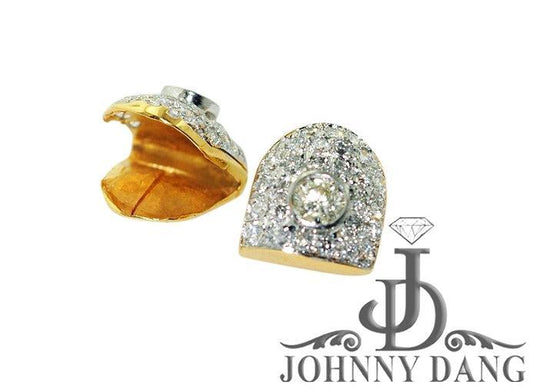 JDTK-S2530075c Permanent Prong and Bezel Set Gold Teeth - Johnny Dang & Co