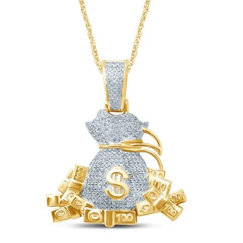 10K 0.60-0.67CT D-MONEY BAGS - Johnny Dang & Co