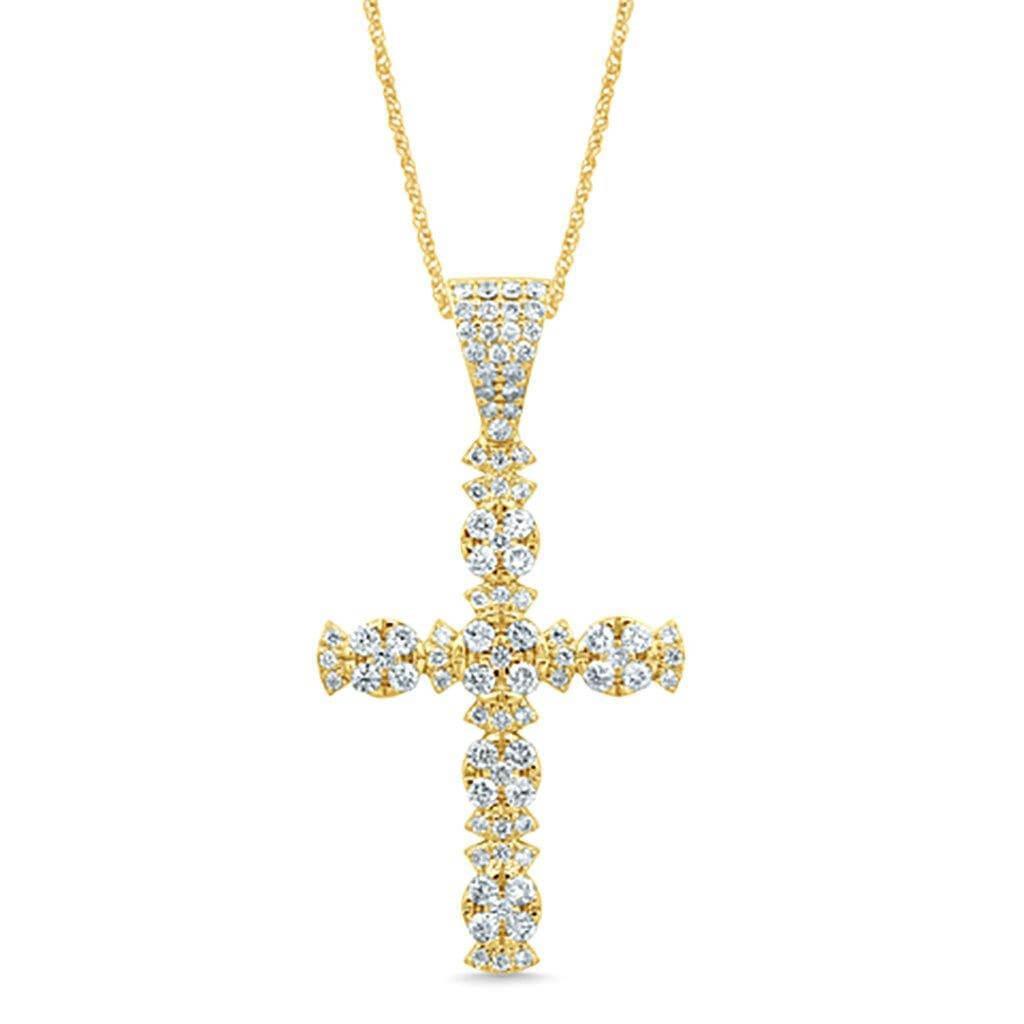 10K 1.85- 1.91CT D-DARK CROSS - Johnny Dang & Co