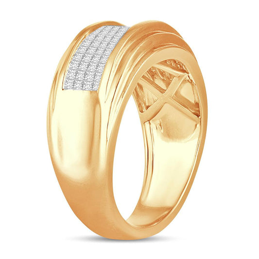 14k 1.00ct Diamond Band - Johnny Dang & Co