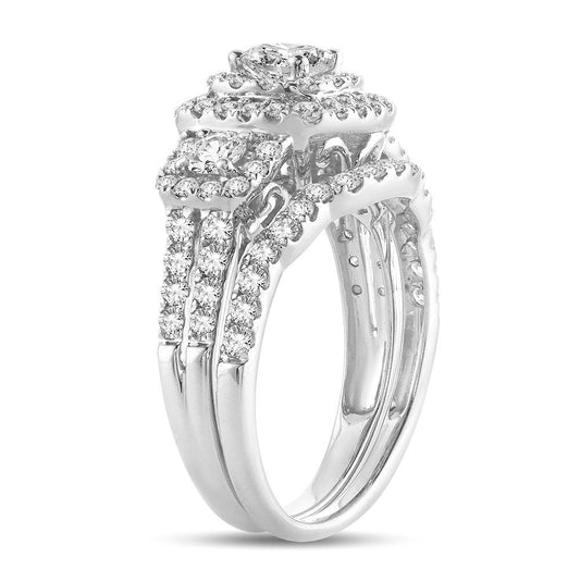 14K 2.00CT Diamond BRIDAL RING - Johnny Dang & Co