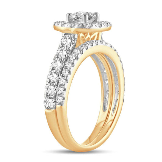 14K 2.00CT Diamond BRIDAL RING - Johnny Dang & Co