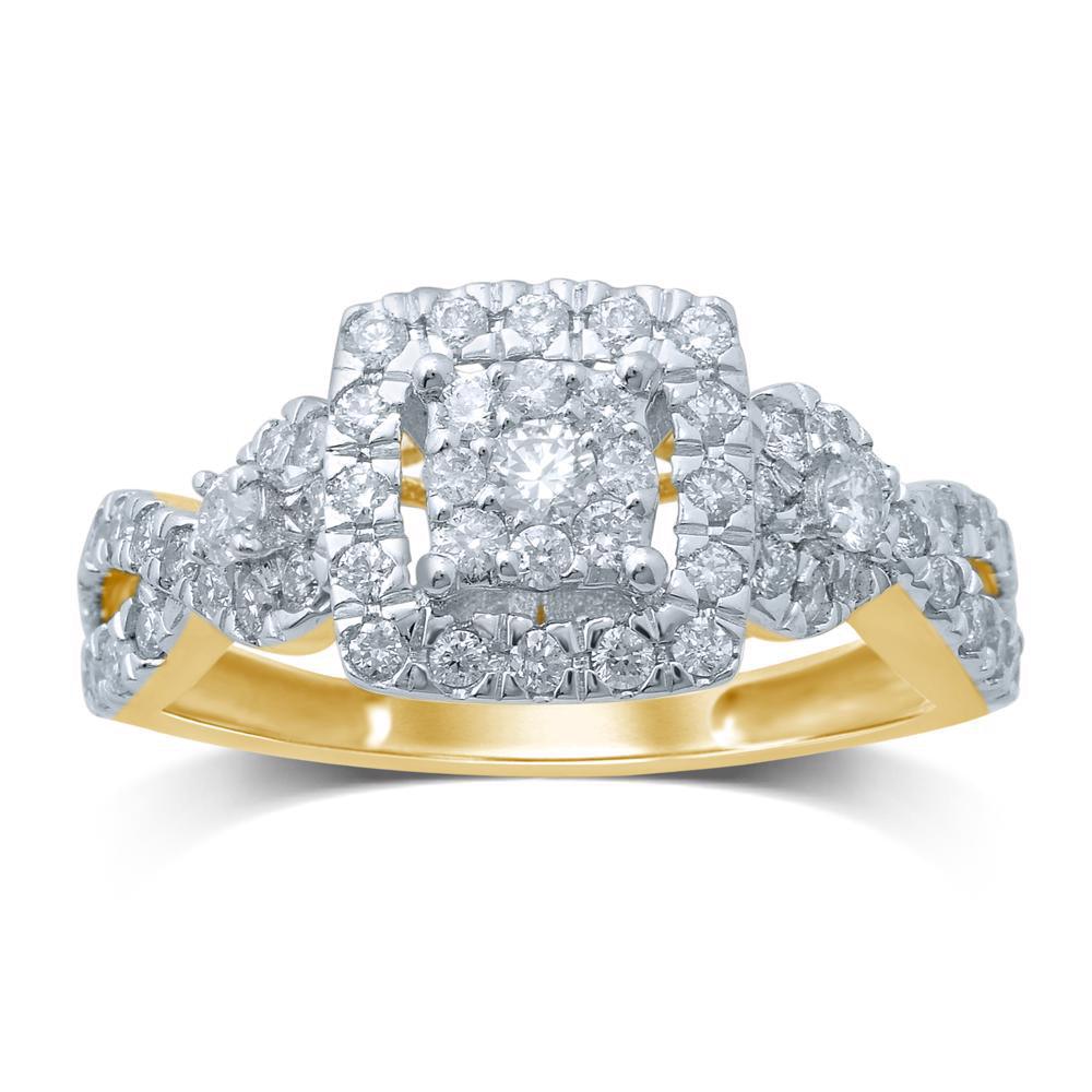 14K 1.00CT Diamond RING - Johnny Dang & Co