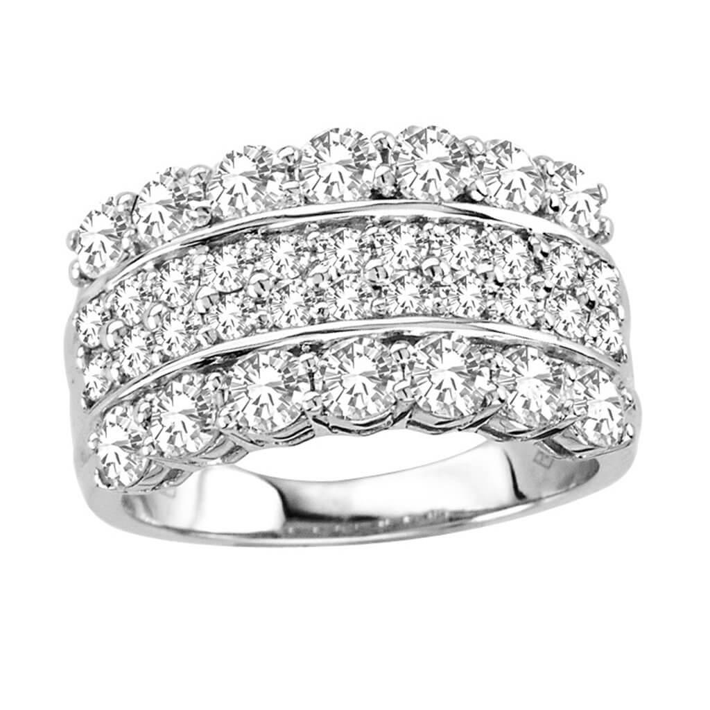 18K 2.52CT D-LADIES RINGS - Johnny Dang & Co