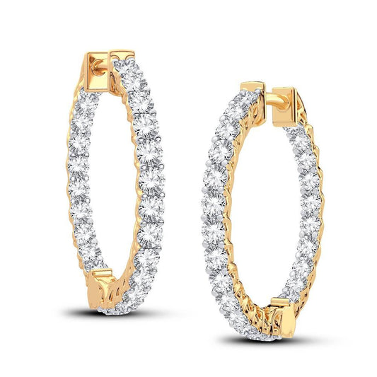 14K 2.00CT Diamond Earring - Johnny Dang & Co