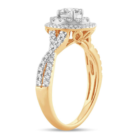 14K 0.75CT Engagement Ring - Johnny Dang & Co