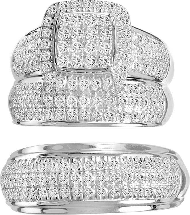14K 2.00CT Diamond TRO SET - Johnny Dang & Co