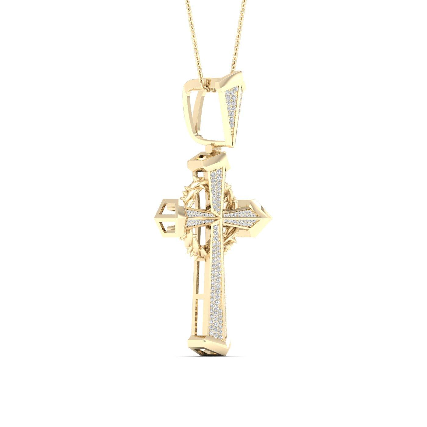 10K 0.50CT Diamond Pendant - Johnny Dang & Co