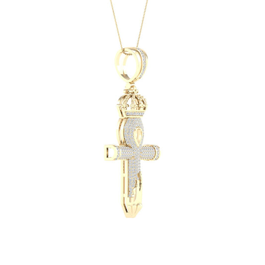 10K 0.50CT Diamond Pendant - Johnny Dang & Co