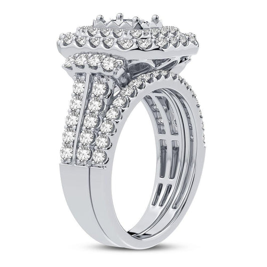 14K 2.00CT DIAMOND BRIDAL RING - Johnny Dang & Co