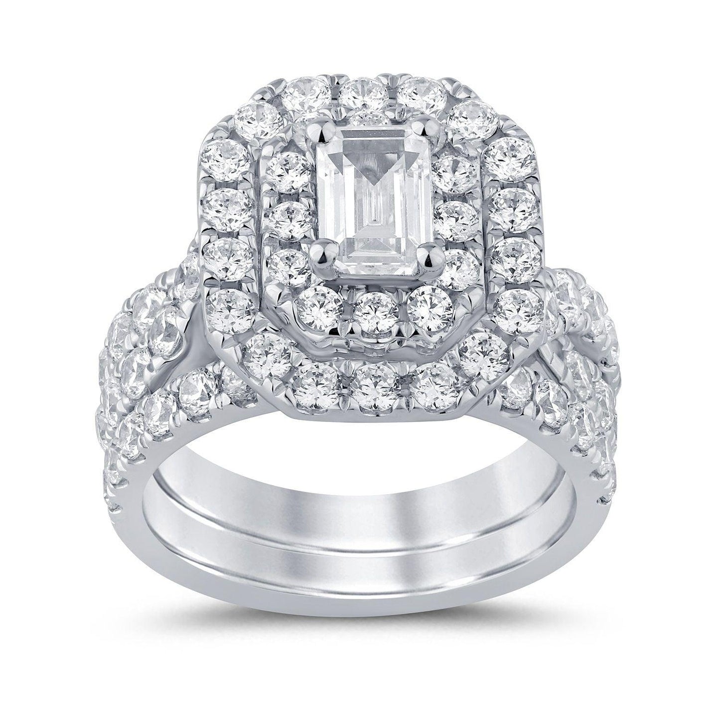 14K 3.00ct Bridal Ring - Johnny Dang & Co