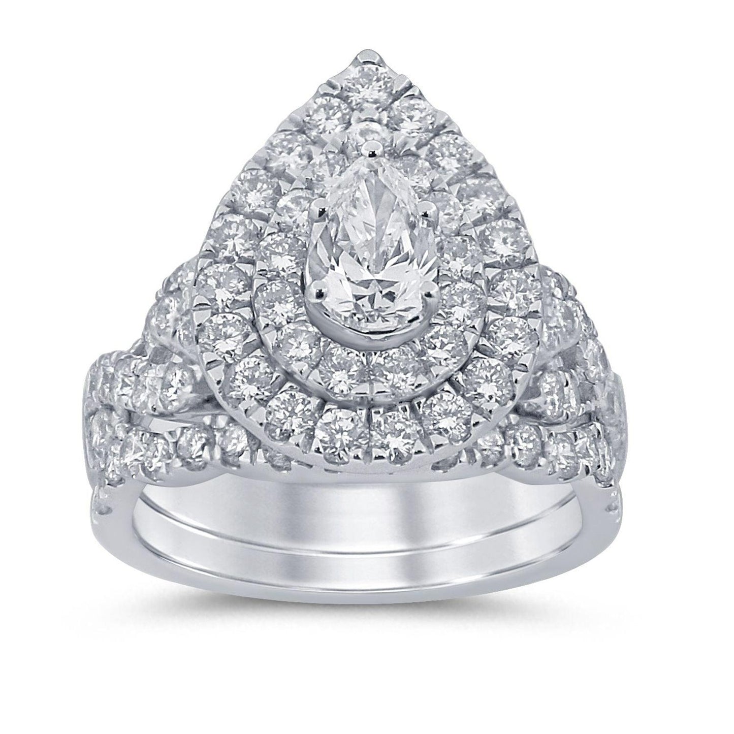 14K 3.00ct Bridal Ring - Johnny Dang & Co