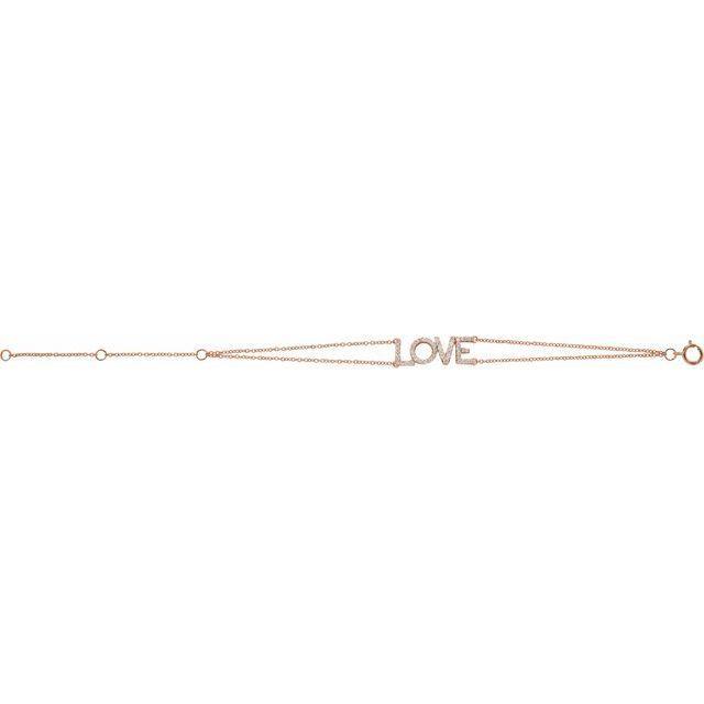 JDSP-653615 Diamond Love Bracelet - Johnny Dang & Co