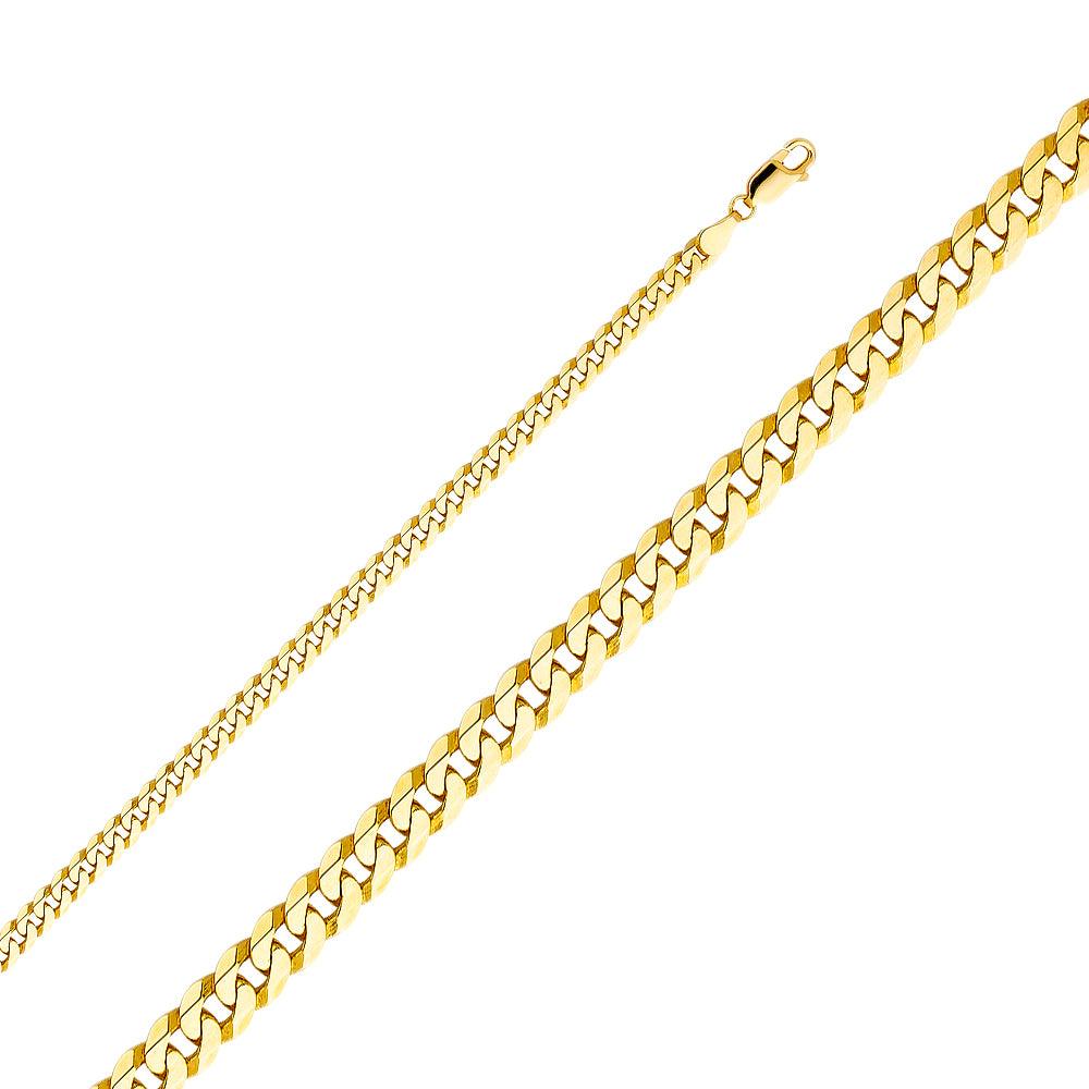 4.8mm Flat Bevelled Cuban Chain - Johnny Dang & Co