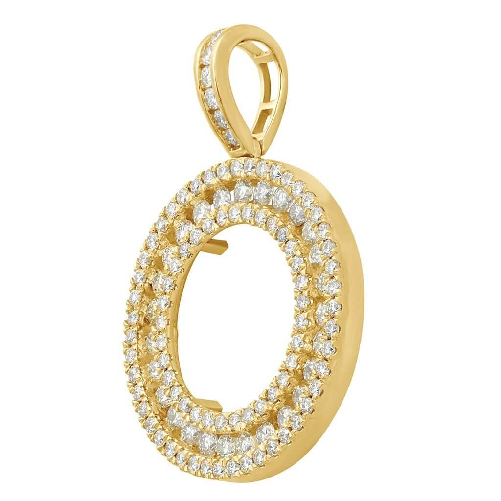 10K 2.30-2.38CT D-MEMORY PENDENT - Johnny Dang & Co