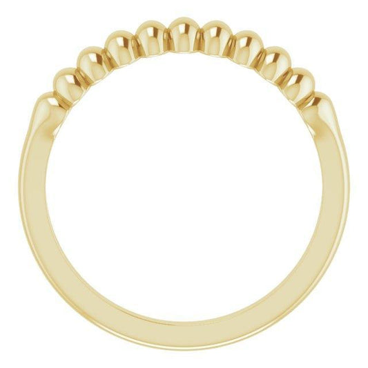 JDSP57741 - STACKABLE PUFFY RING - Johnny Dang & Co