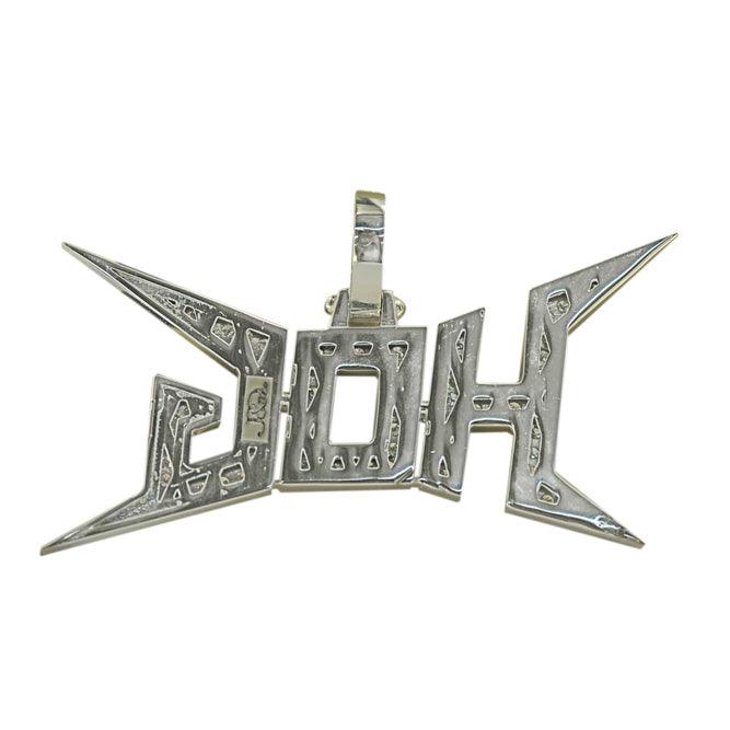 CUSTOM DIAMOND HOG LOGO PENDANT - Johnny Dang & Co