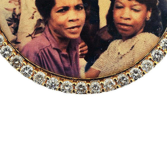 CP173110-2 CUSTOM DIAMOND BEZEL COLOR MEMORY PICTURE - Johnny Dang & Co