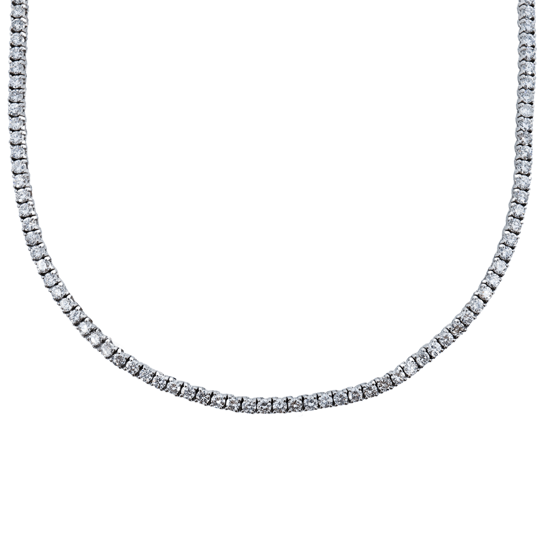 3.1mm White Tennis Chain - Johnny Dang & Co