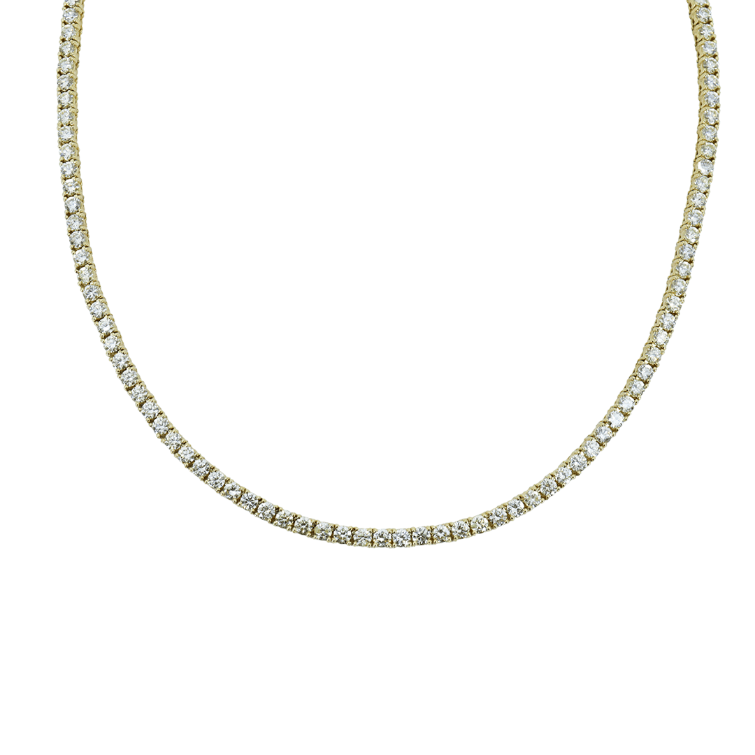 3.3mm Yellow Tennis Chain - Johnny Dang & Co