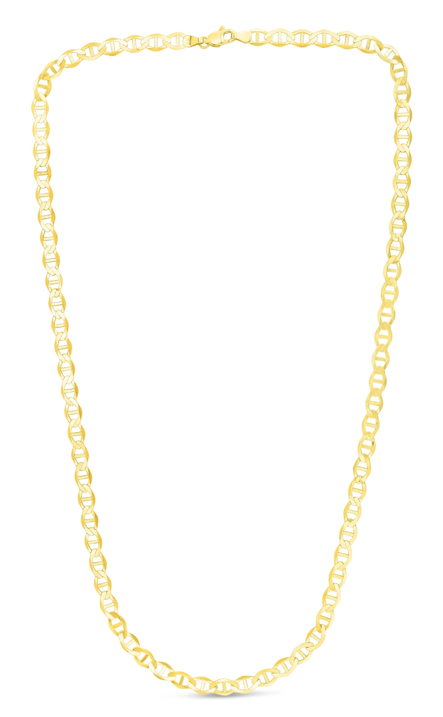 14K Gold 5.5mm Mariner Chain - Johnny Dang & Co