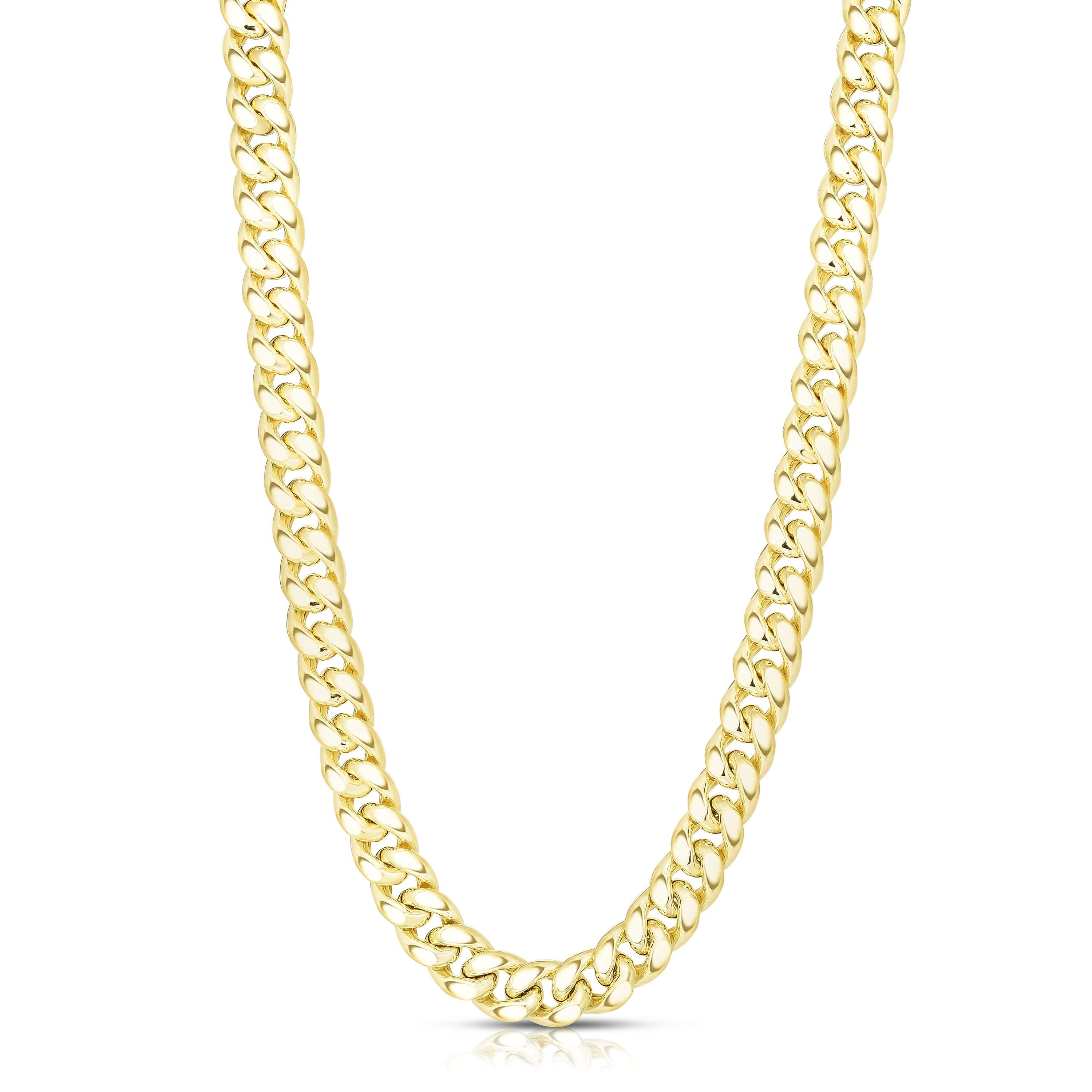 Gold Cuban Link Chain (13mm) - If & Co. 14K Yellow Gold / 20 inch