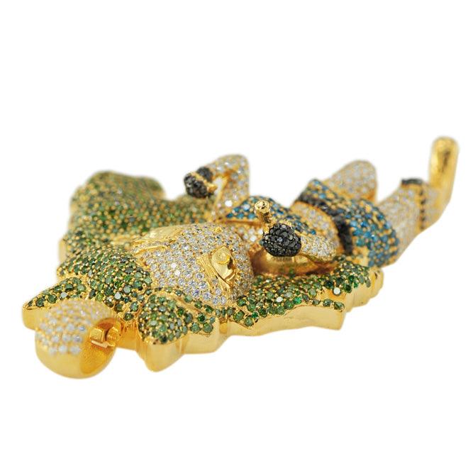 CJO232 - CUSTOM DIAMOND BABY GIRL PENDANT - Johnny Dang & Co