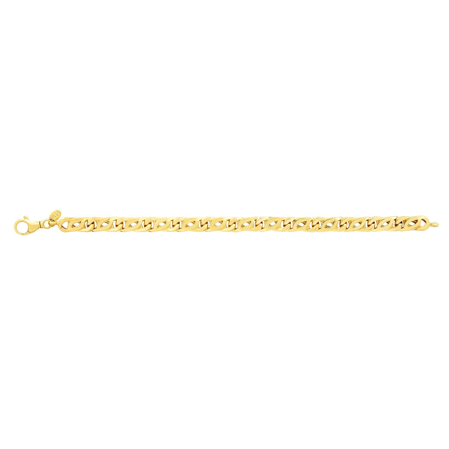 14K Gold Tiger Eye Link - Johnny Dang & Co