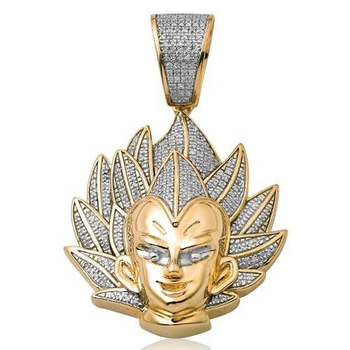 10KY 0.45CTW DIAMOND ANIME CHARACTER PENDANT - Johnny Dang & Co