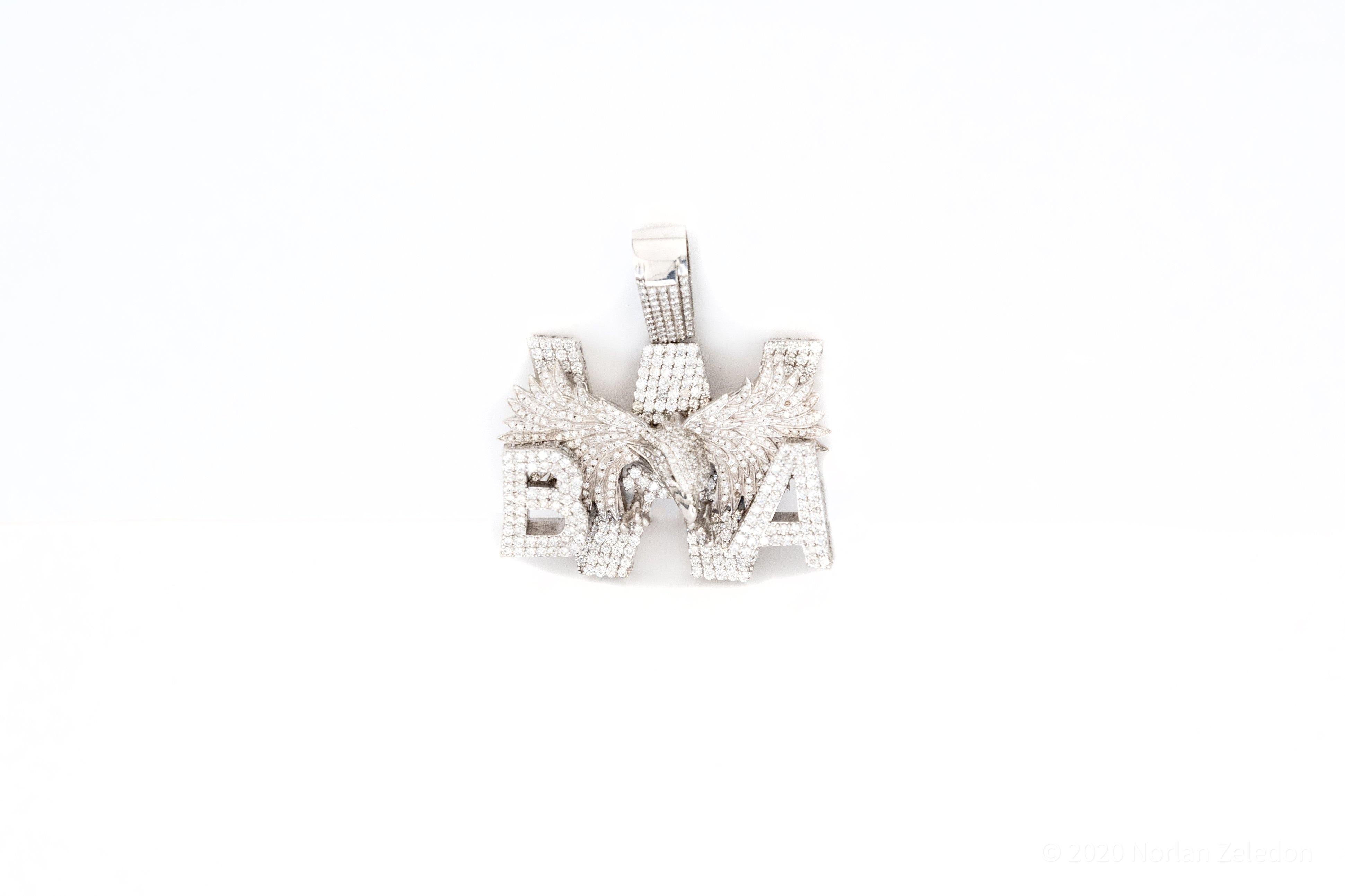 NBA Youngboy 18k Gold/white Gold CZ Diamond Hiphop Iced -  Finland