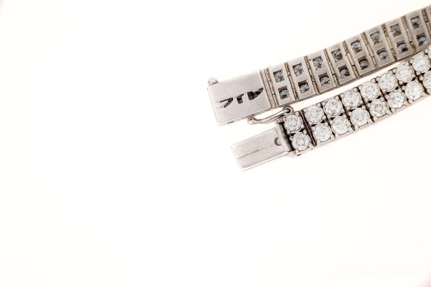 10.2mm Double Tennis Bracelet - Johnny Dang & Co