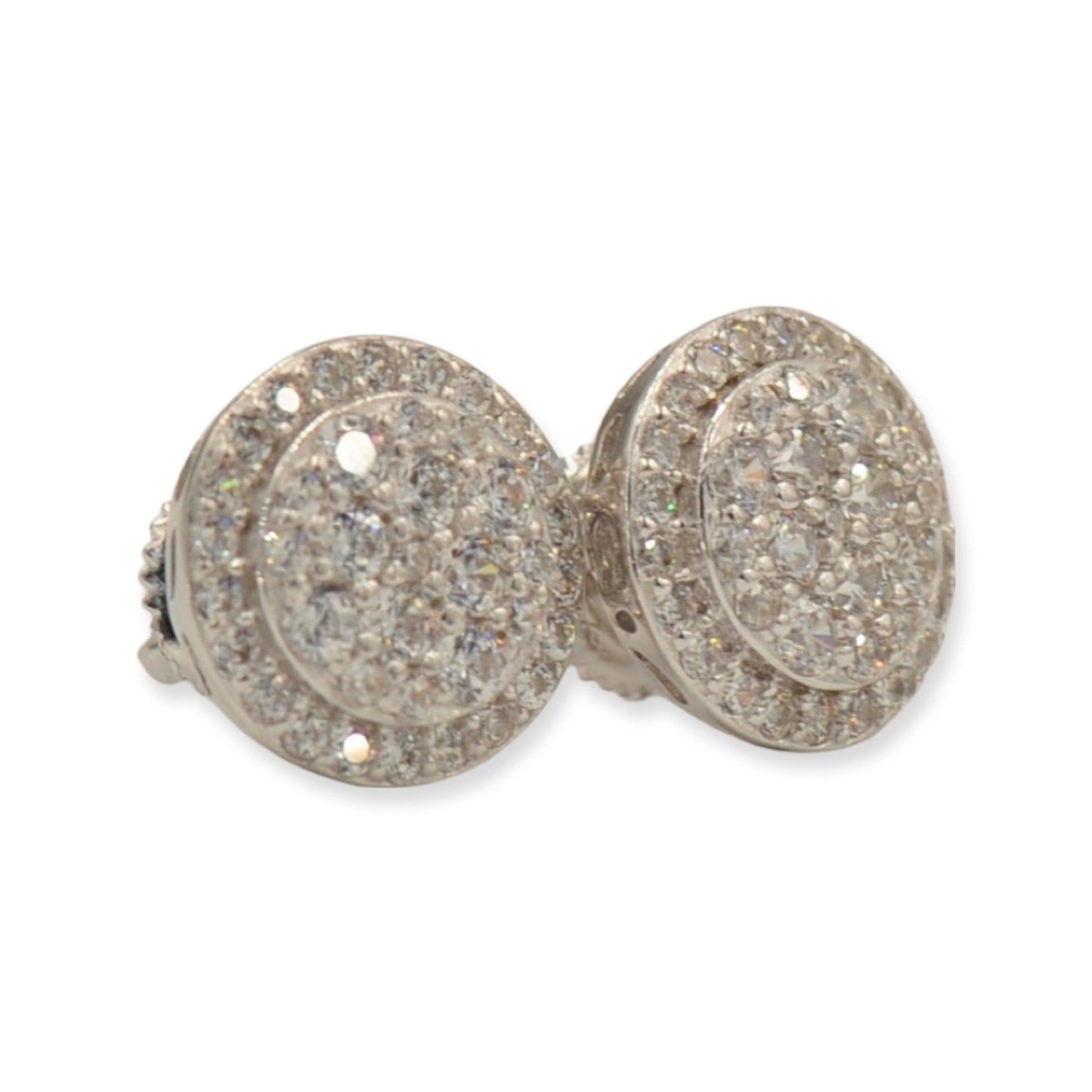CZ SILVER EARRINGS - Johnny Dang & Co