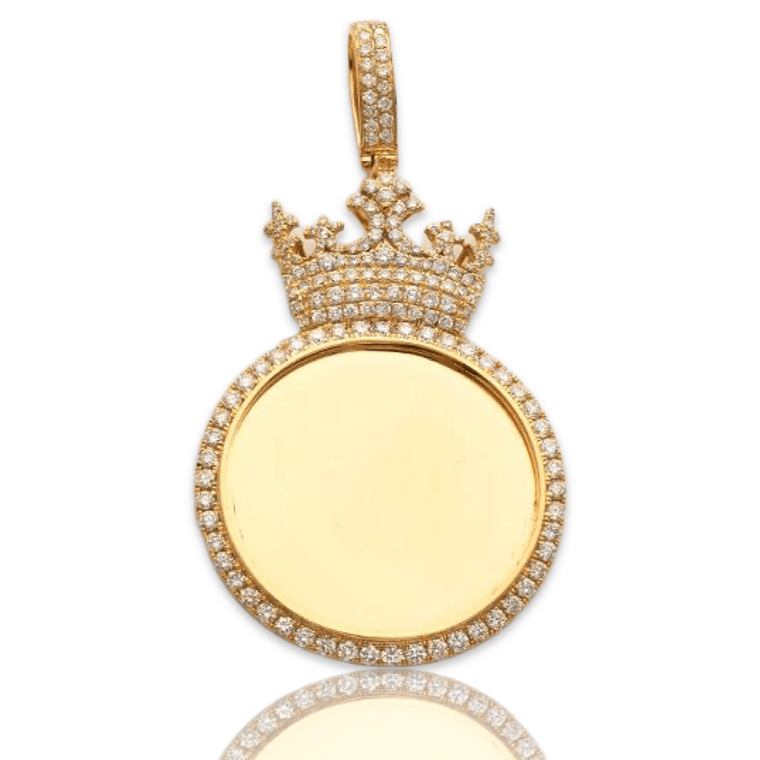 10KY 1.65CTW DIAMOND ROUND MEMORY PENDANT WITH - Johnny Dang & Co