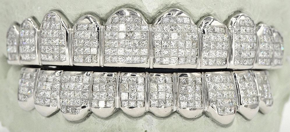 JDTK-JDG1010-FL Flawless Invisible Set Diamond Grill - Johnny Dang & Co