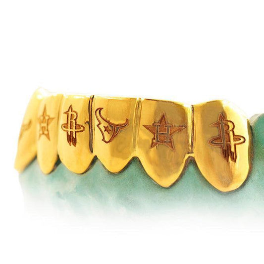 JDTK-ENG0018-6 Engraved Teeth - Johnny Dang & Co