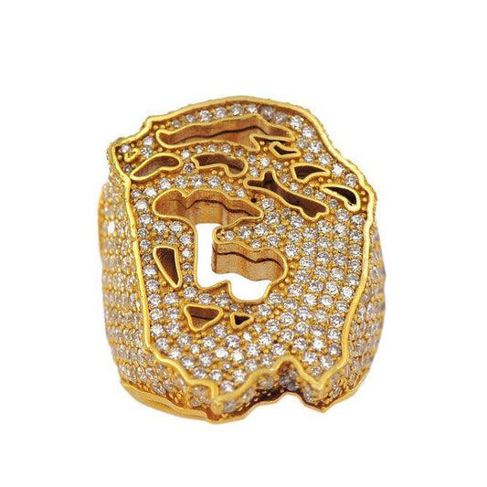 JDR32.6 - DIAMOND JESUS RING - Johnny Dang & Co