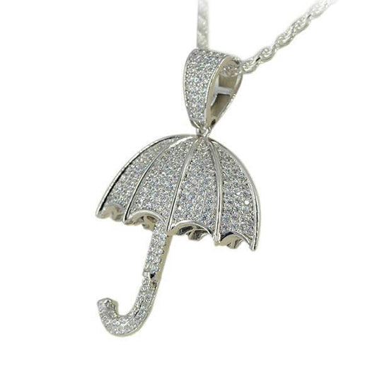 SILVER UMBRELLA PENDANT - Johnny Dang & Co