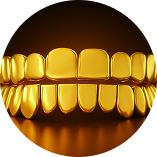 Gold and Silver Basic Grillz