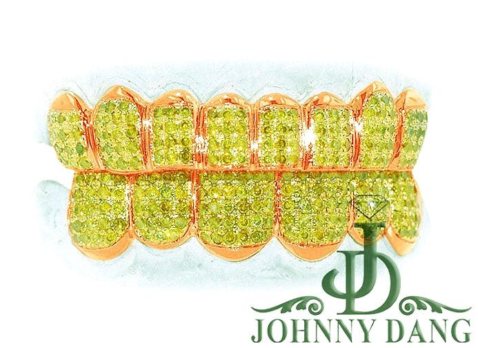 JDTK-GS2530052 Nelly and Hand Prong Set with Canary Yellow Diamond - Johnny Dang & Co