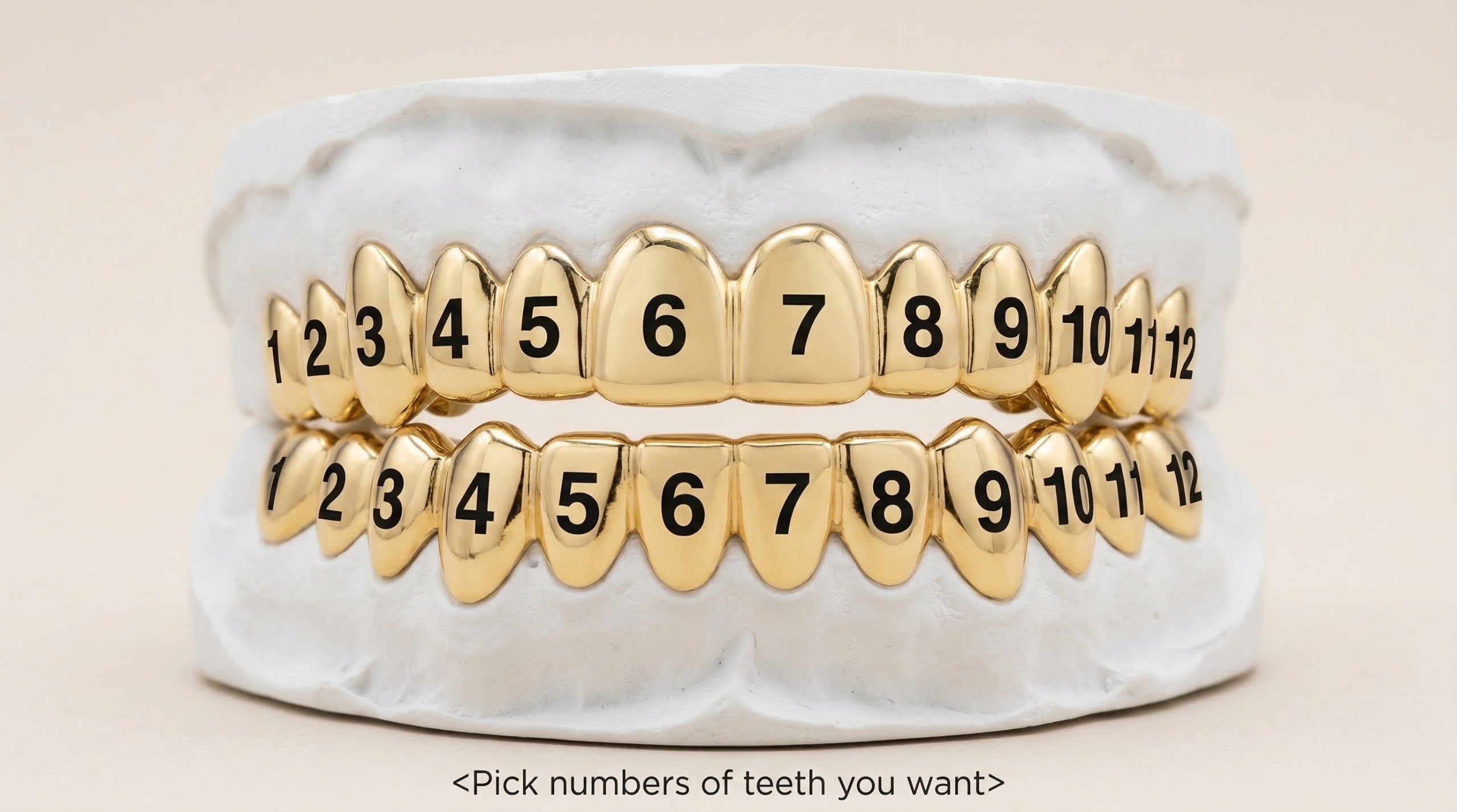 Enamel Diamond Grillz