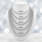 14KT Gold Diamond Cut Moon Chain