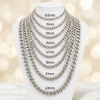 14KT Gold Hollow Miami Cuban Link Chains
