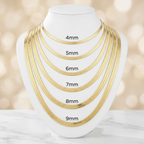 14KT Gold Herringbone Chains