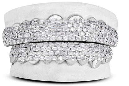 JDTK-G4070-Emerald Prong set Diamonds - Johnny Dang & Co