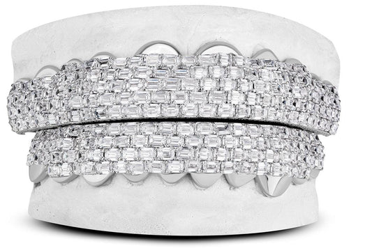 JDTK-G4070-Emerald Prong set Diamonds - Johnny Dang & Co