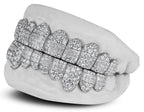 JDTK- GV1030-Honeycomb Prong / INVISBALE Set Diamond Grill - Johnny Dang & Co