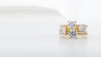 East-West Engagement Ring