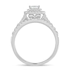 14K 1.00CT Diamond BRIDAL RING - Johnny Dang & Co